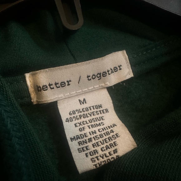 green zip up - Picture 2 of 2